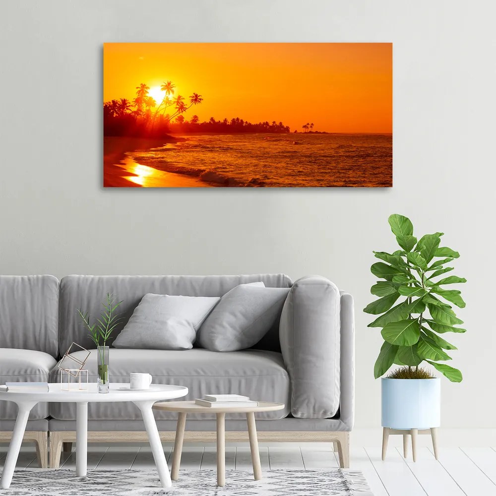 Tablou pe pânză canvas Sunset beach