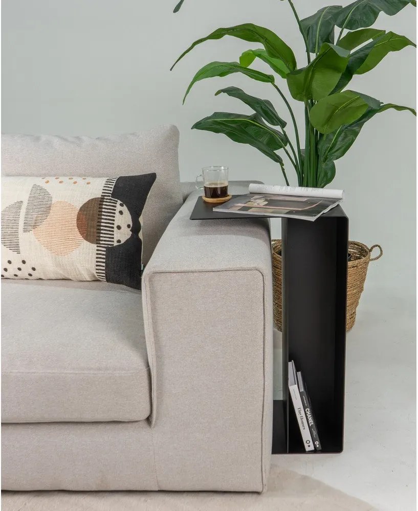 Măsuță auxiliară din oțel 40x30 cm Slide High – Spinder Design