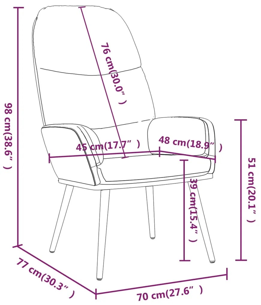 Scaun relaxare cu taburet, galben mustar, textil