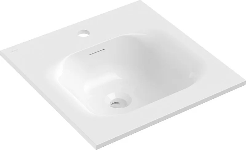 Mexen Vela lavoar încastrat pe blat 46 x 46,5 cm, alb lucios - 25234500