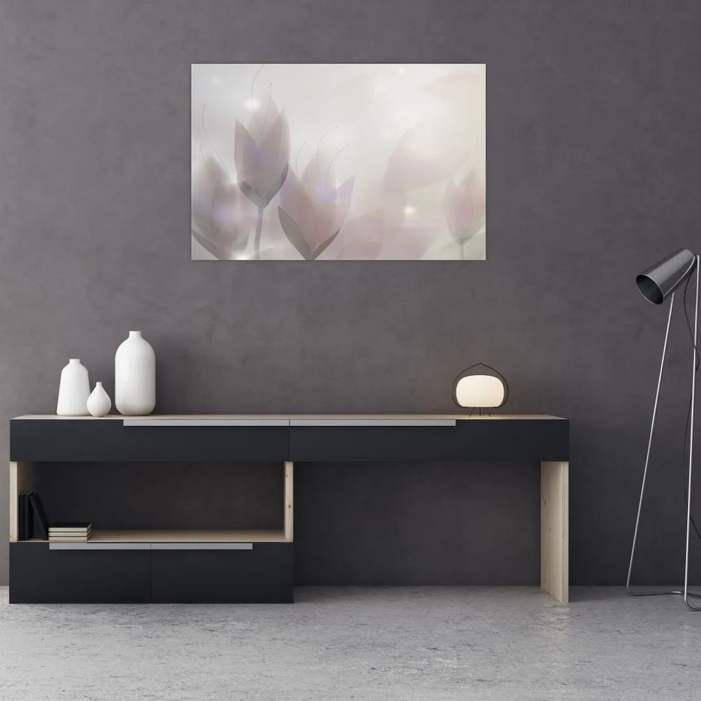 Tablou - Flori de crocus (90x60 cm)