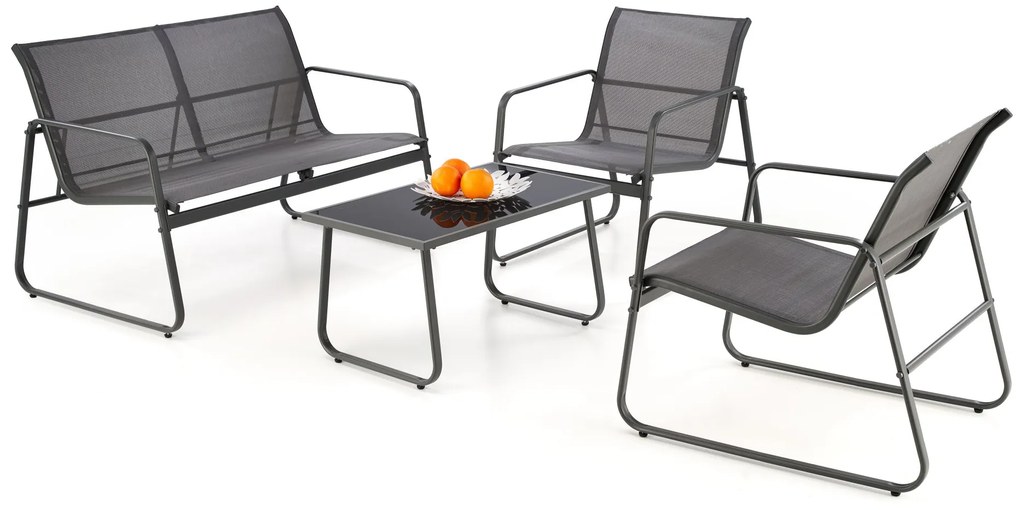 Mobilier de grădină Condor (gri). 1092582