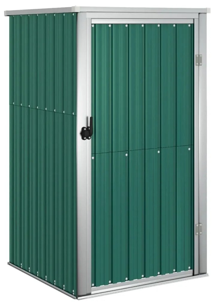 Sopron de gradina, verde, 88x89x161 cm, otel galvanizat Verde, 88 x 89 x 161 cm