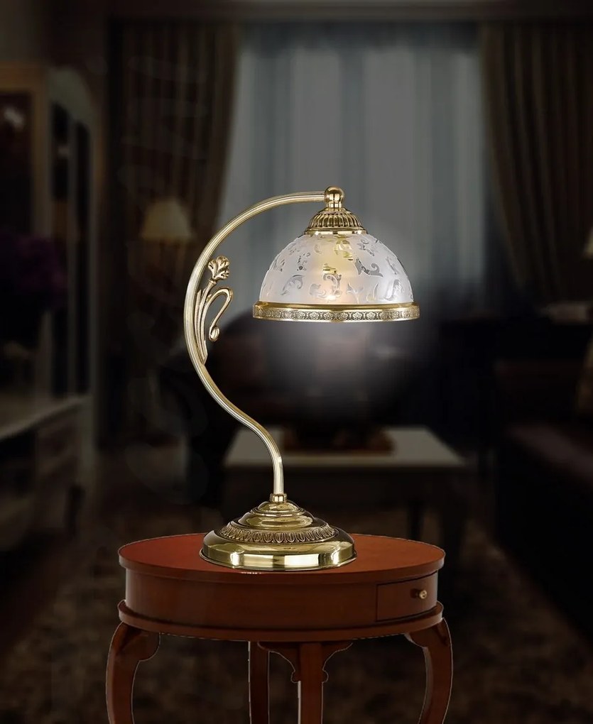 Veioza, Lampa de masa clasica design italian realizata manual 6302