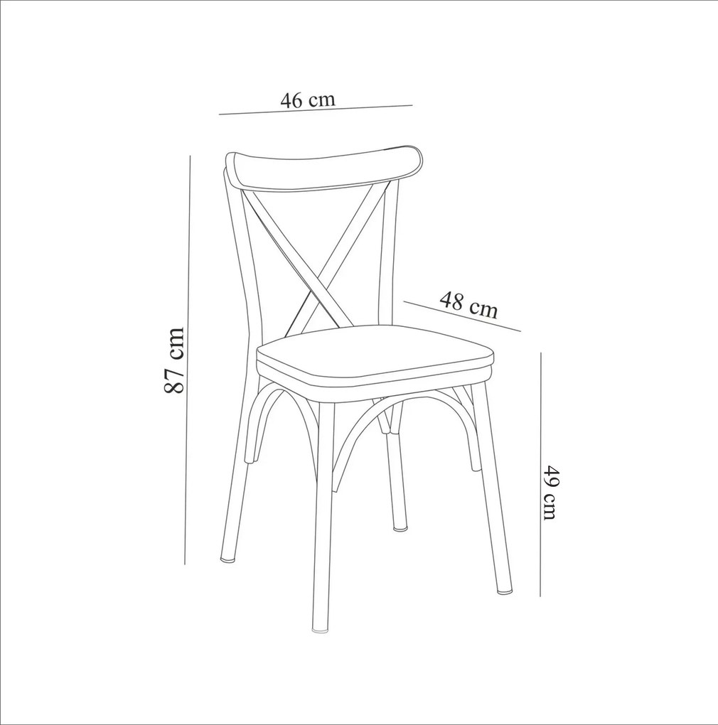 Scaun Olivie (Negru). 1073396