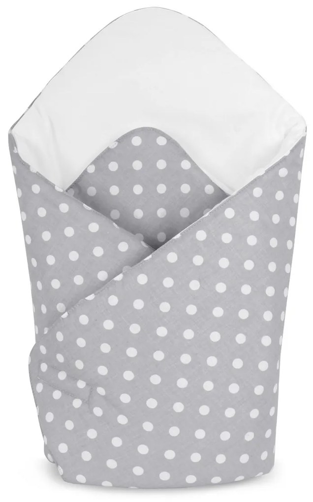 Bellatex Înveliș pentru copii cu buline gri , 75 x75 cm