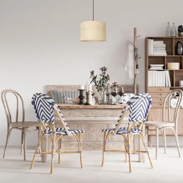 Lustră pe cablu RATTAN 1xE27/60W/230V d. 25 cm ratan