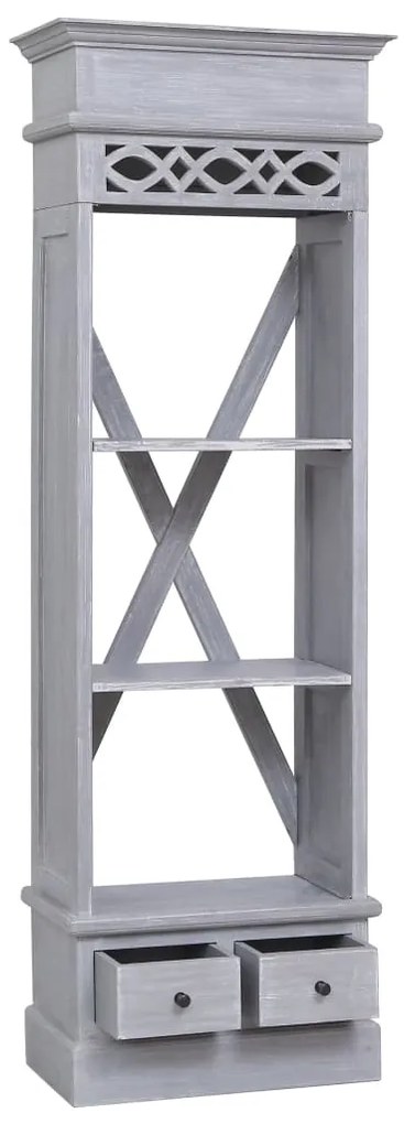 283855 vidaXL Dulap înalt, 60 x 30 x 180 cm, lemn masiv de mahon