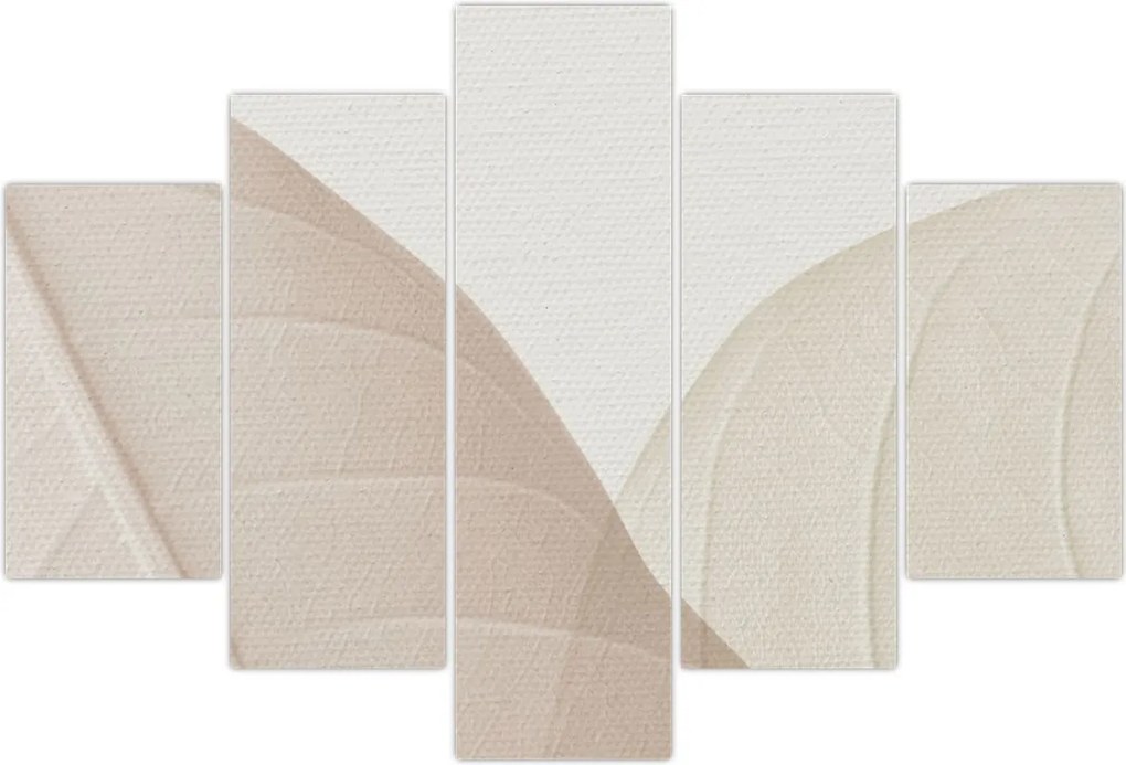 Tablou - Frunze texturate (150x105 cm)