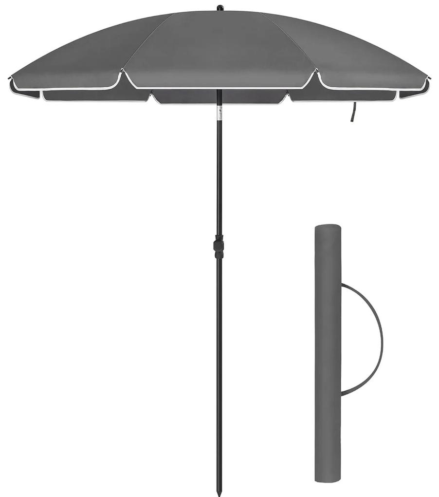Umbrela de soare , flexibila cu protectie UV , gri