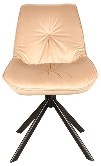 Scaun de bucaterie Boogie, bej/negru