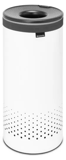 Cos de rufe Brabantia 1004178, 35 L, Capac din plastic, Umplere fara deschidere, Gauri aerisire, Alb