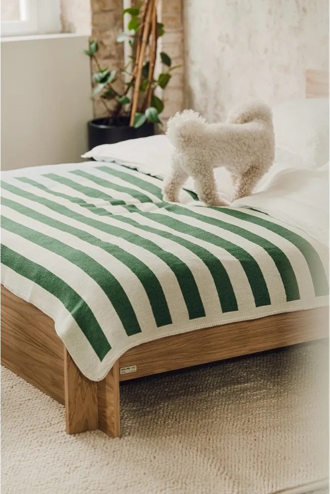Pătură verde 160x200 cm Onu – noo.ma