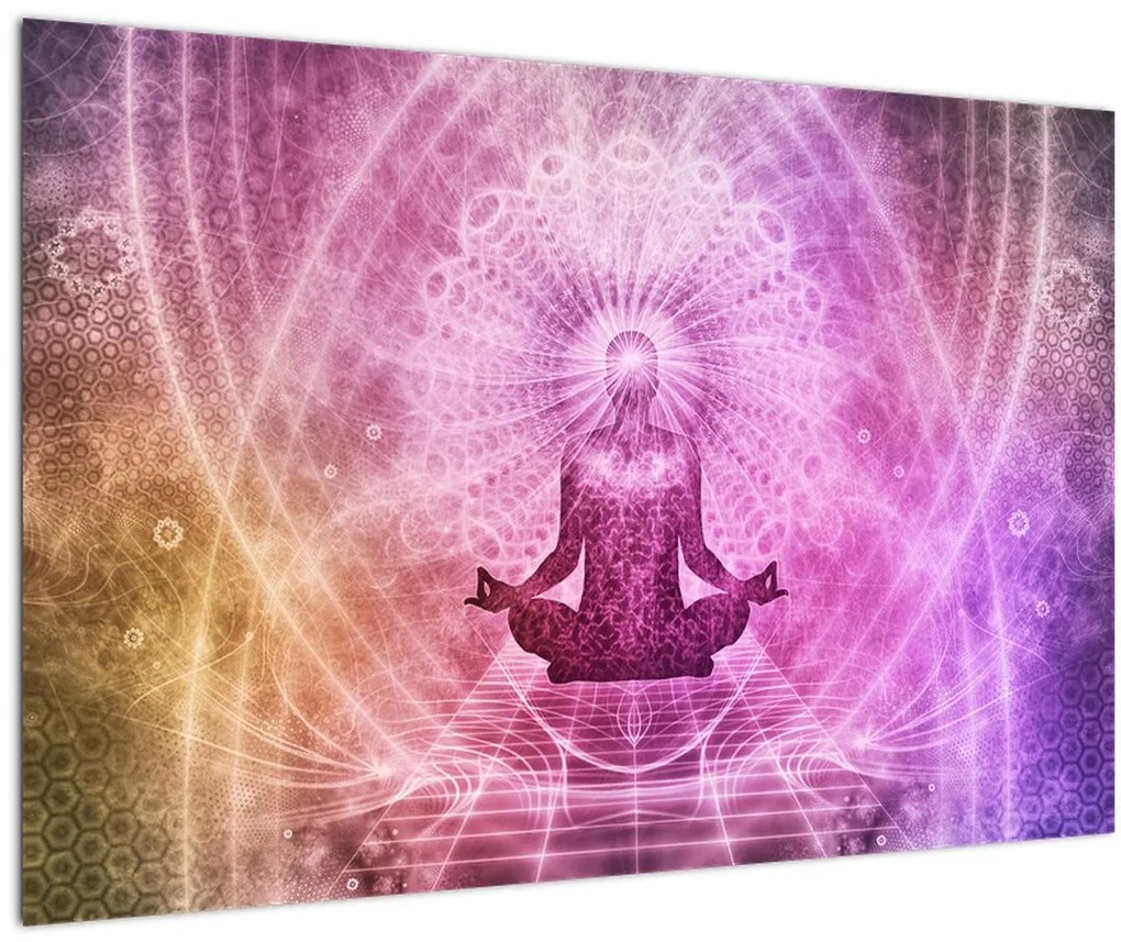 Tablou - Aura de meditație (90x60 cm)