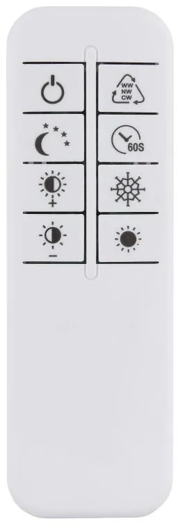 Plafoniera LED CCT cu telecomanda si inaltime reglabila MARSH
