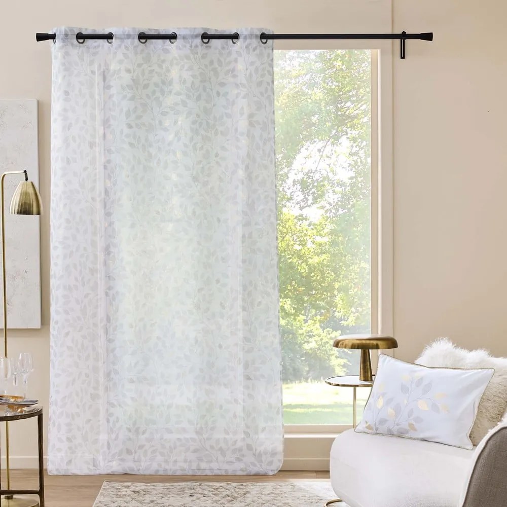 Perdea albă din voal 140x240 cm Duchesse – douceur d'intérieur