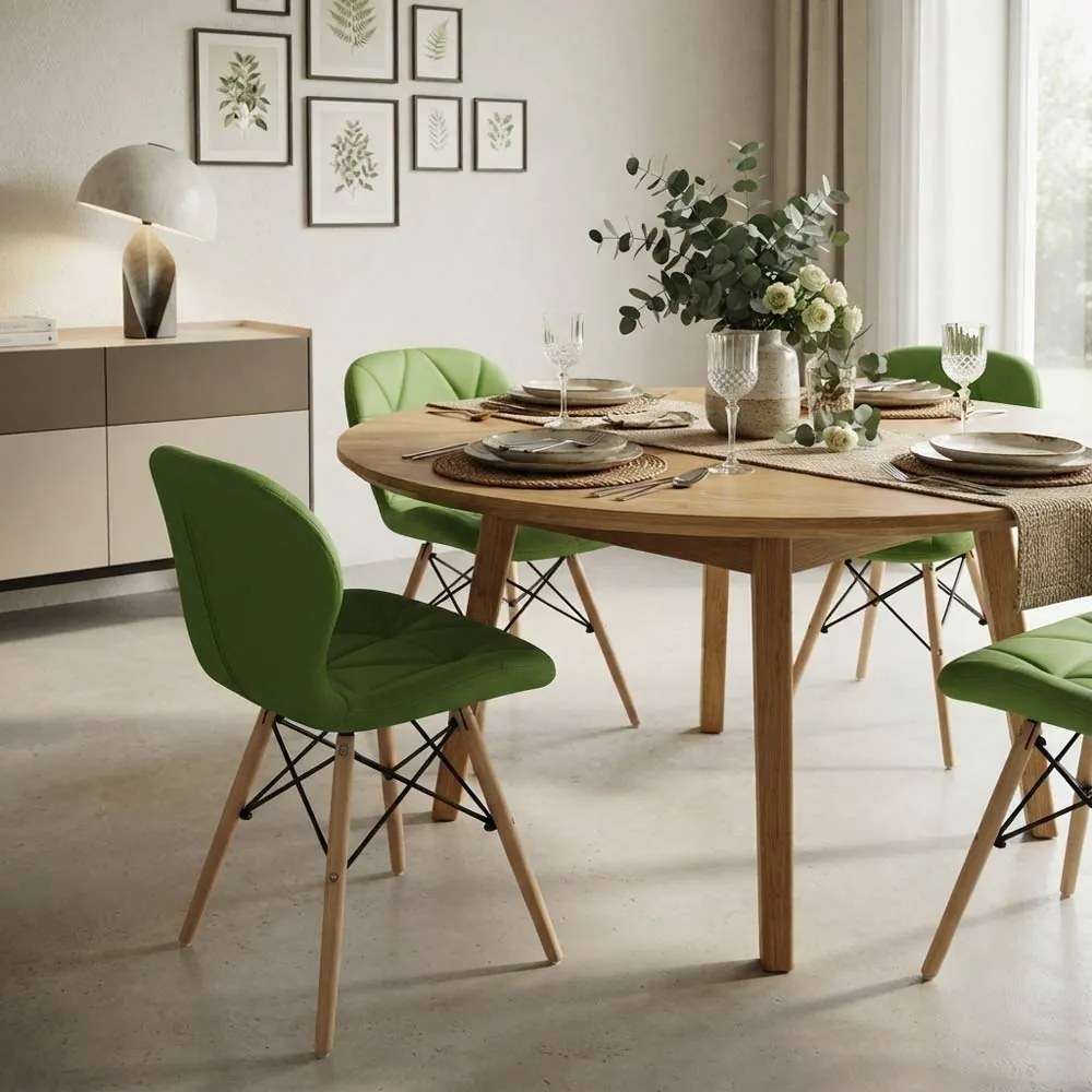 Scaune dining BUC 241 verde