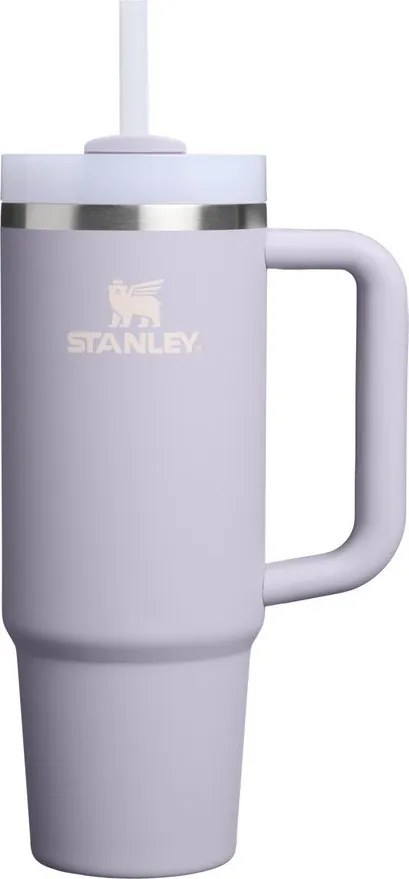 Termos mov lavandă cu pai din oțel inoxidabil 890 ml Quencher H2.O FlowState™ Tumbler Purple Dust – Stanley