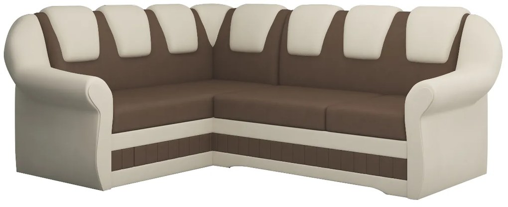 Expedo Colțar extensibil QUEEN II, 250x105x190, soft15/soft33, stânga
