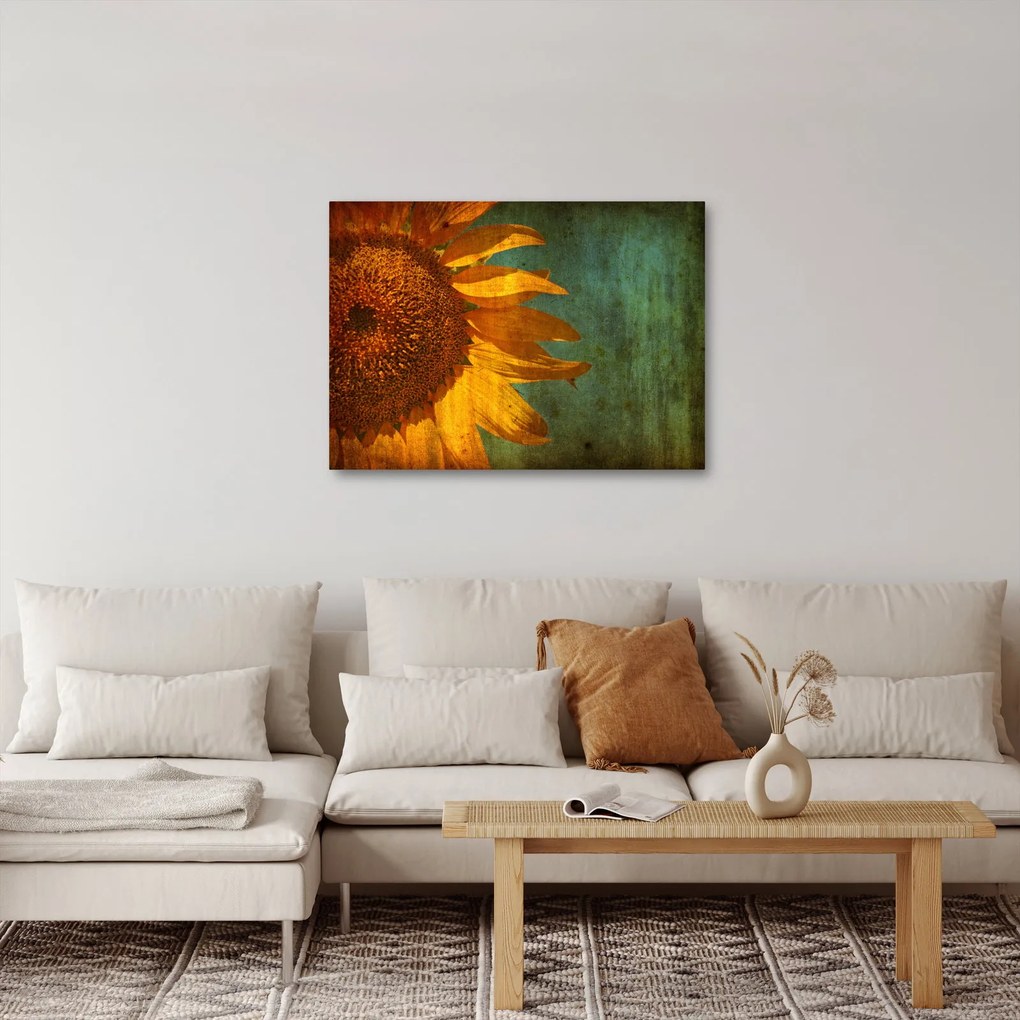 Tablou - Floarea soarelui (70x50 cm)