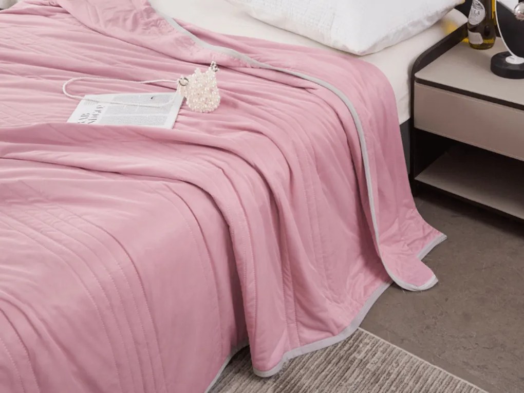 Pilota de vara racoritoare CELIA, roz Dimensiune: 200 x 220 cm