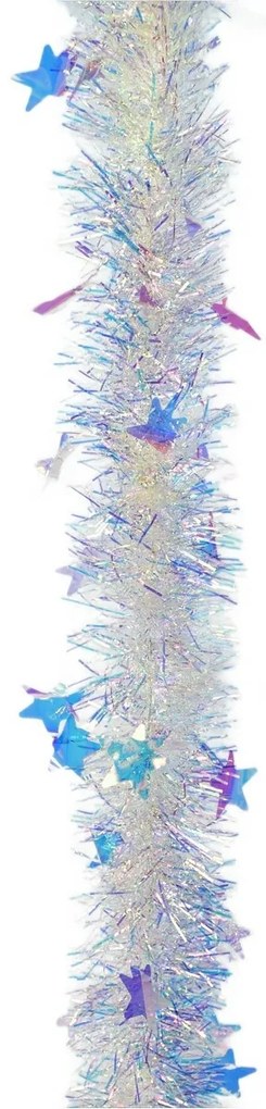 Ghirlanda de Crăciun bogată cu efect curcubeu Stars, 2 m, SET DE 2 BUCĂȚI