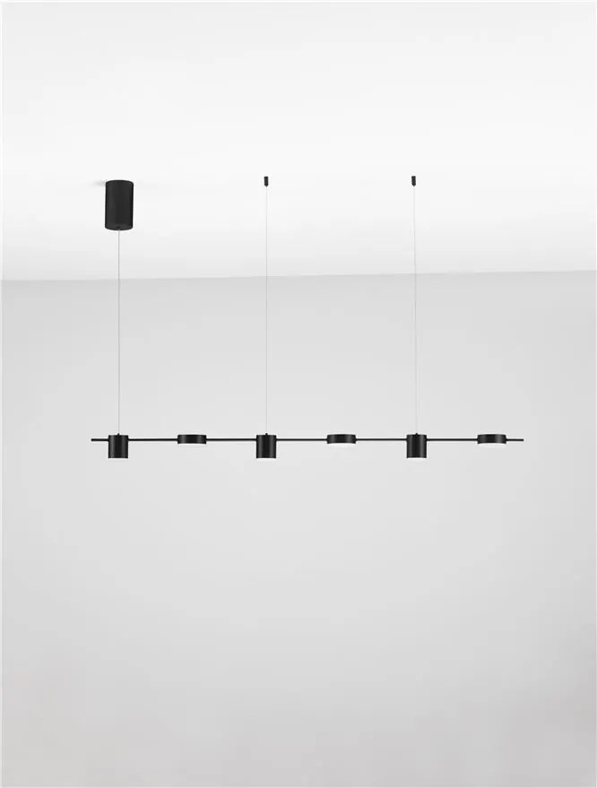 Lustra liniara cu 6 spoturi LED CCT RIAZ