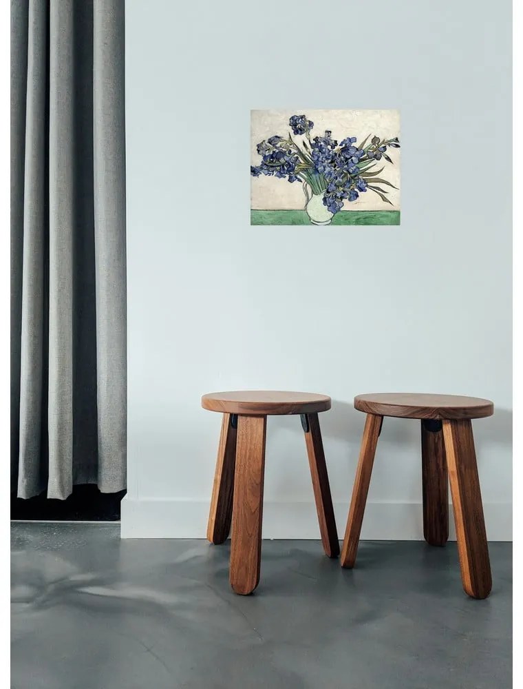 Reproducere pe pânză după Vincent van Gogh - Irises 2, 40 x 26 cm