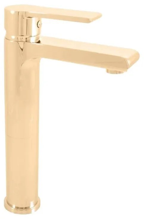 Baterie pentru lavoar RAV Slezák COLORADO CO130.0Z, 26 cm, finisaj auriu lucios