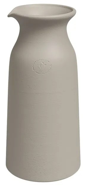 Vază bej din ceramică lucrată manual (înălțime 30 cm) Bia – Artevasi