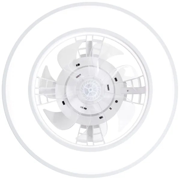 Ventilator LED RGBW dimabil de tavan Brilliant MONDELLO LED/26W/230V + telecomandă