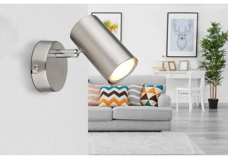 Aplica/Spot directionabil stil minimalist ALLVI nickel
