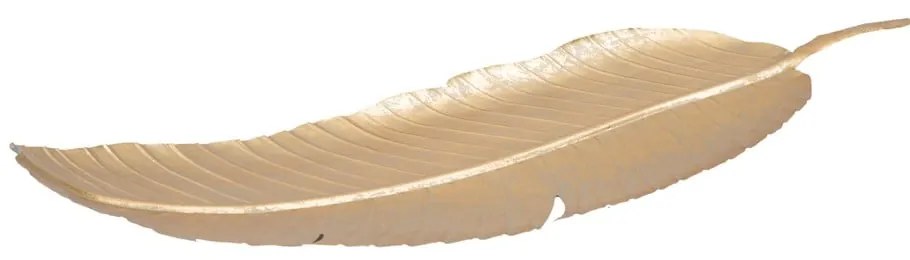 Decorațiune Mauro Ferretti Leaf, 55,5 x 18 cm, auriu