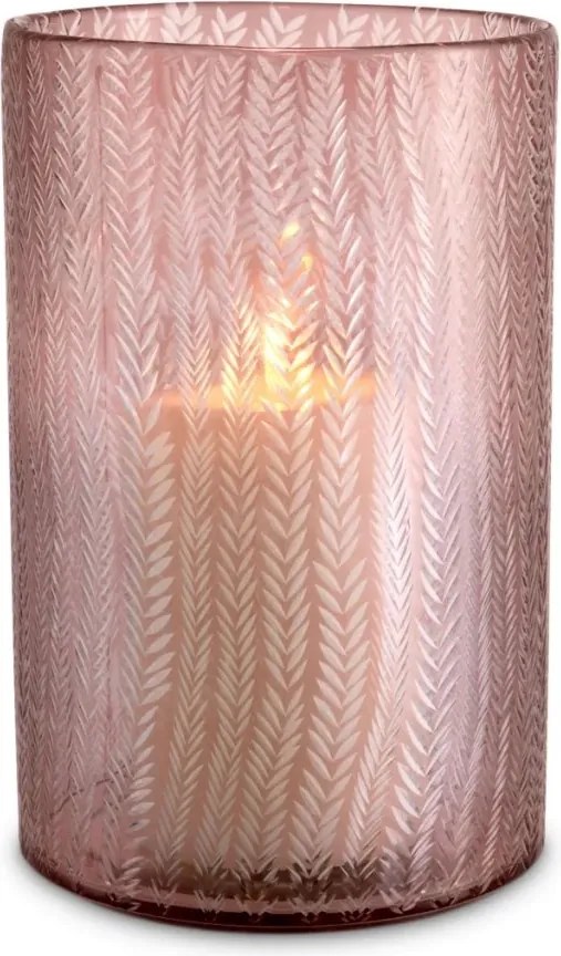 Suport lumanare design LUX Spencer S pink