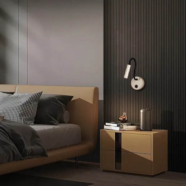 Lampă LED flexibilă de perete Brilagi MAYA LED/3W/230V 4000K bej