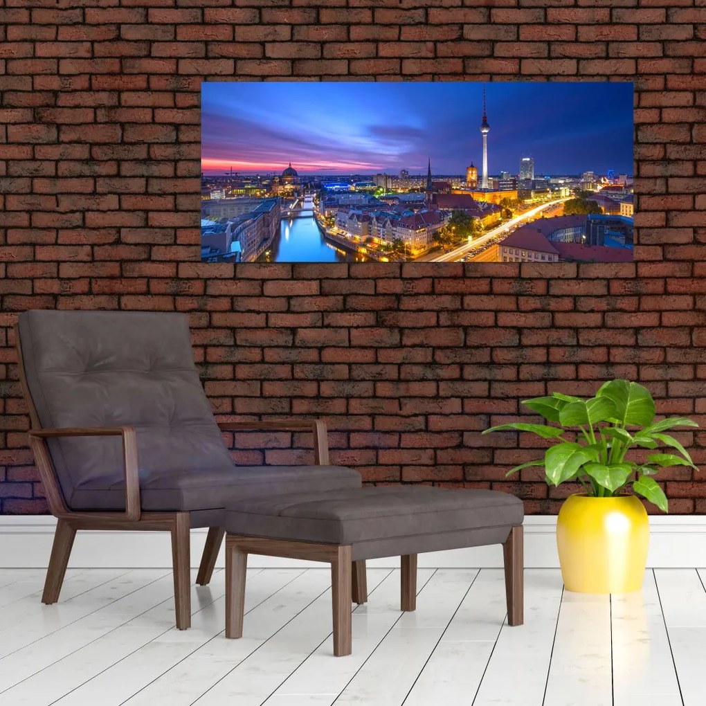 Tablou - Cerul albastru la Berlin (120x50 cm)