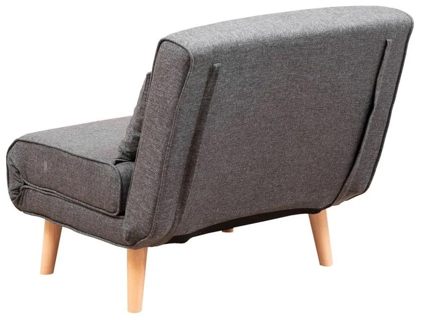 Fotoliu gri închis Folde – Artie