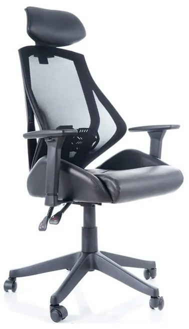 Scaun de birou Vanila, negru