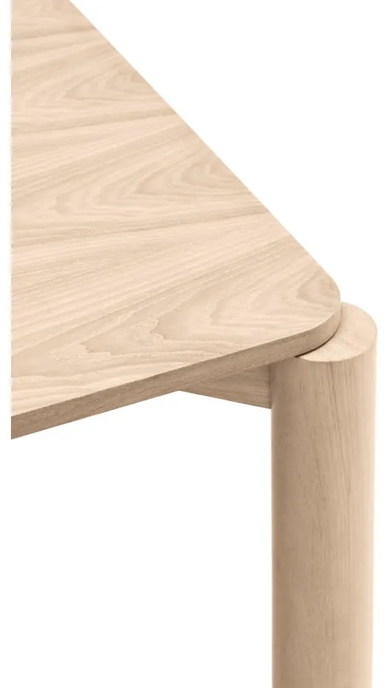 Masă de dining extensibilă în decor frasin 160x100 cm Atlas - Teulat