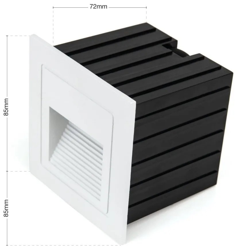 Spot LED incastrabil iluminat exterior IP65 LORO alb