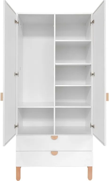 Dulap alb pentru copii RATATA