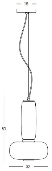 Lustra, Pendul design modern LED LIGHT 23W