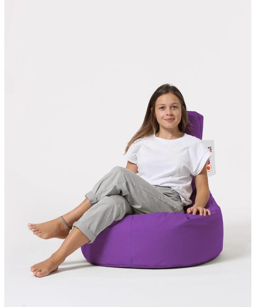 Fotoliu puf Lerna (violet). 1101685