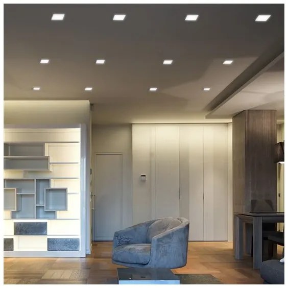 Solight WD145 - Plafonieră LED încastrată 24W/230V 3000/4000/6000K 30x30 cm alb