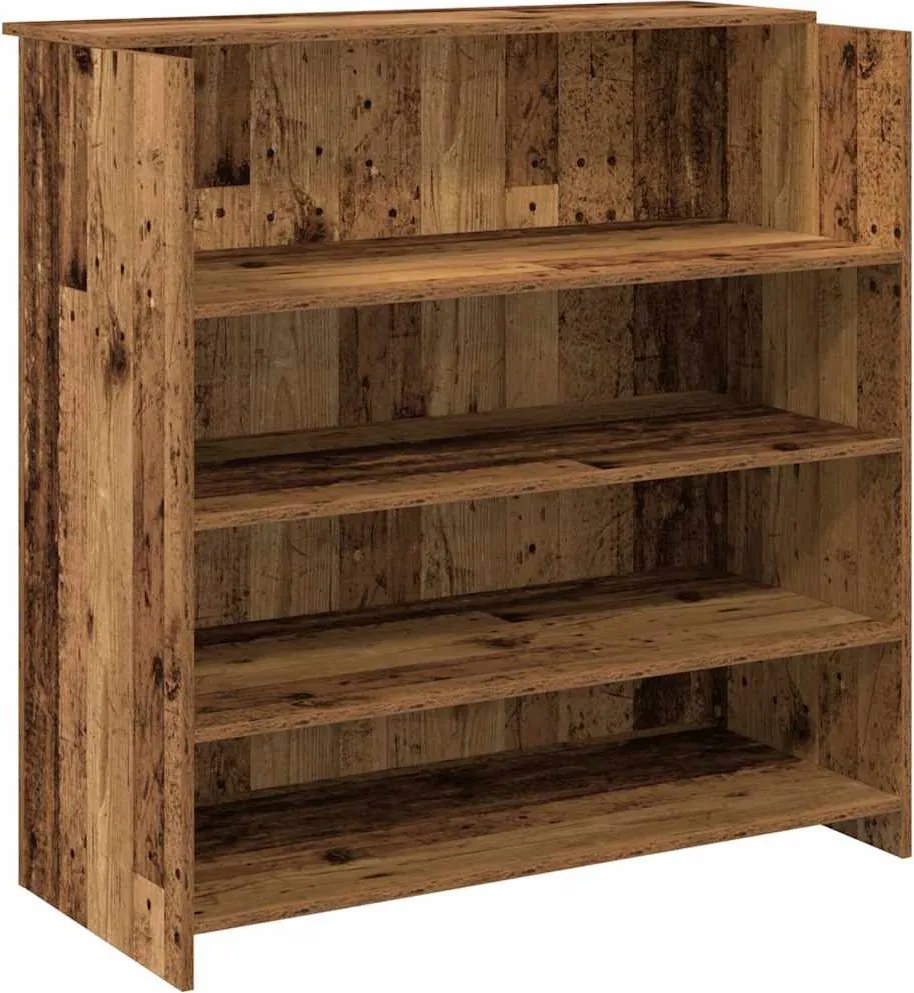 vidaXL Birou de recepție Lemn vechi 100x50x103,5 cm Lemn prelucrat