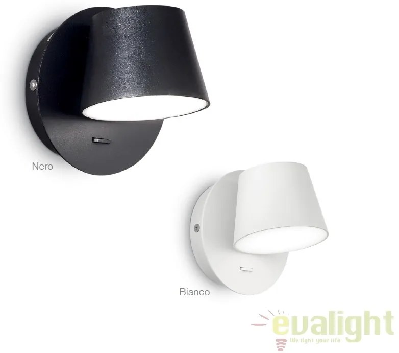 Aplica LED moderna GIM AP1 alba 167152