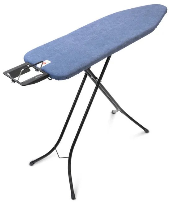 Masă de călcat Brabantia B 1003336, 124x38 cm, 7 poziții de reglare, Suport pentru fier de călcat, albastru