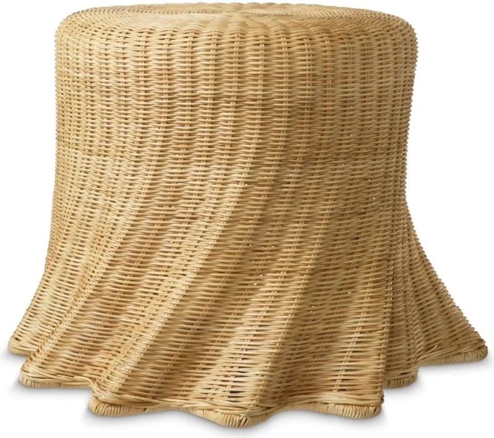 Masuta auxiliara din ratan design clasic elegant Rolph