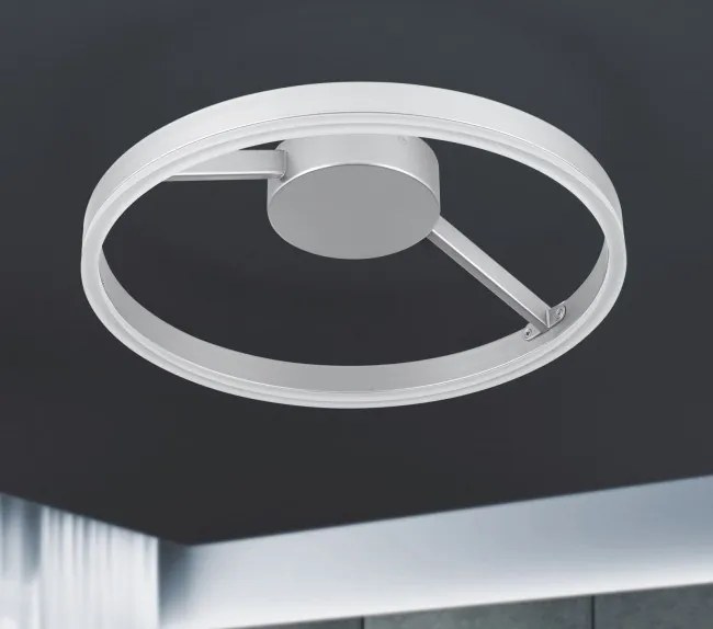 Lustra aplicata LED dimabila design modern circular Float 40cm