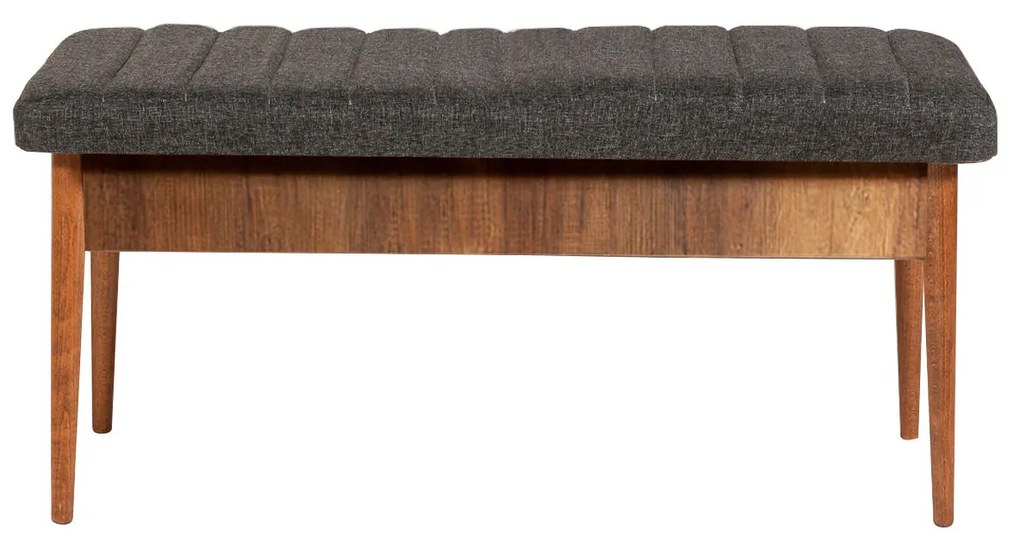 Set mobilier sufragerie Vlasta 1 (nuc + antracit) (pentru 4 persoane). 1072187